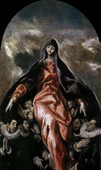 GRECO, El The Madonna of Charity